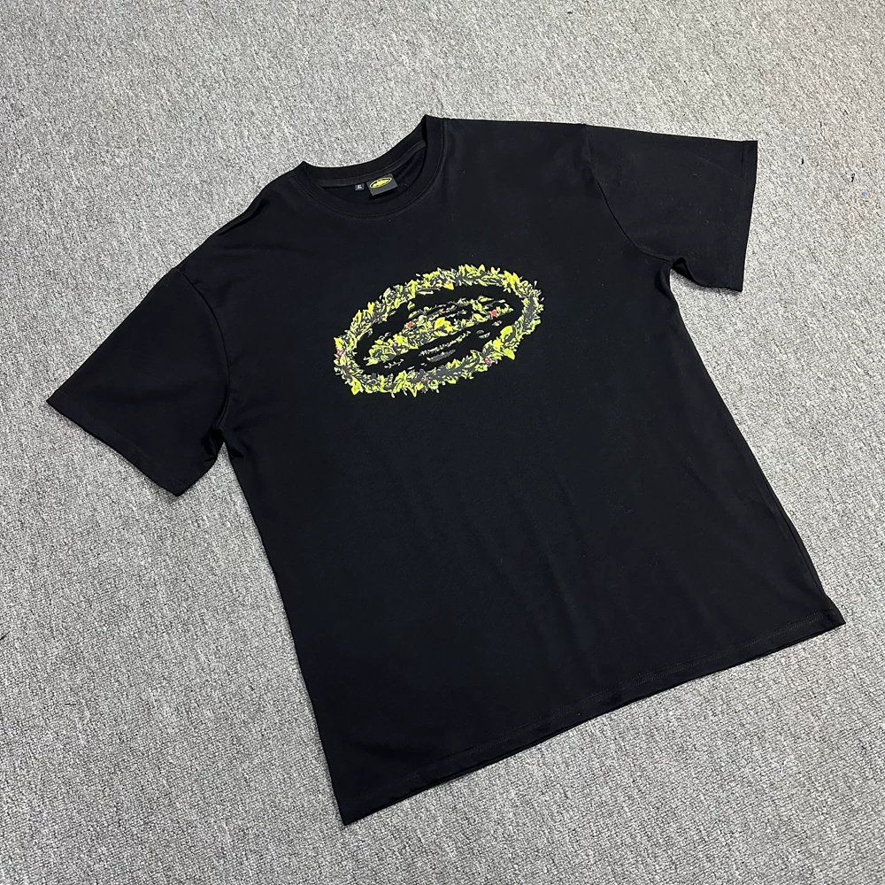 23ss новый Corteiz хронограф печать принт уличный round neck короткий рукав футболка для мужчин и женщин лето мужской