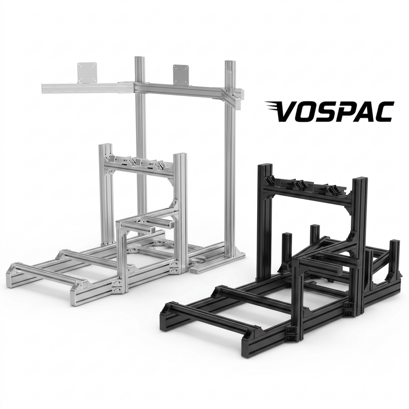 4080/3060 Aluminum Profile Racing Simulator Stand High-Strength Speed Magic Moza Logitech Direct-Drive Driving Cockpit 4080/3060 Aluminum Profile Racing Simulator Stand High-Strength Speed Magic Moza Logitech Direct-Drive Driving Cockpit
