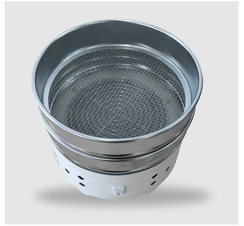 cafeconor Кофе Серебряная кожа Cooler 350G мощность домой двойной Охлаждение диска выпекание радиатор 