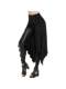 Halloween Medieval Court Retro Style Costume Waist-Cinching Women's Skirt with Asymmetrical Hem and Tie-Up Irregular Skirt