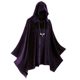 European and American Style Bat Cape Hooded Velvet Cloak Halloween Cape Cosplay Stage Performance Cape