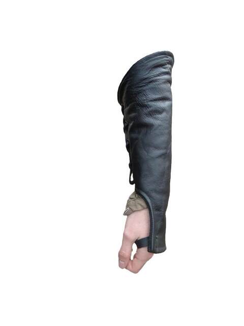 New Foreign Trade Medieval Long Gloves, Retro Lace-Up Wrist Guards, Arm Guards, Steampunk Gothic Hand Guards