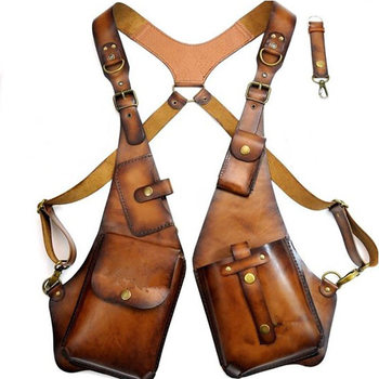 Medieval Steampunk Retro Strap Armpit Shoulder Bag Halloween Cosplay Leather Wallet Wish Source