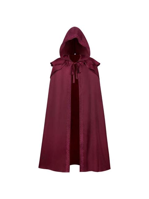 Hooded Cloak, Medieval Renaissance Gothic Cape, Halloween Cosplay Costume, Film and Television Cosplay Costume