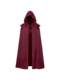 Hooded Cloak, Medieval Renaissance Gothic Cape, Halloween Cosplay Costume, Film and Television Cosplay Costume
