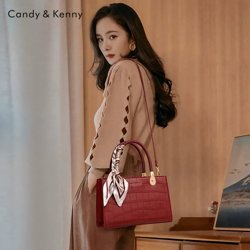 Красная портативная сумка через плечо для невесты для матери, подарок на день рождения