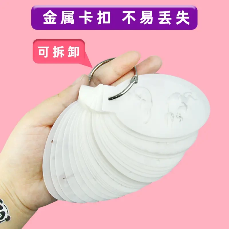 Face Painting Practice Template Kidsren's Template Human Face Practice Board Cut Out Tattoo Pattern DIY Spray Graffiti Mold