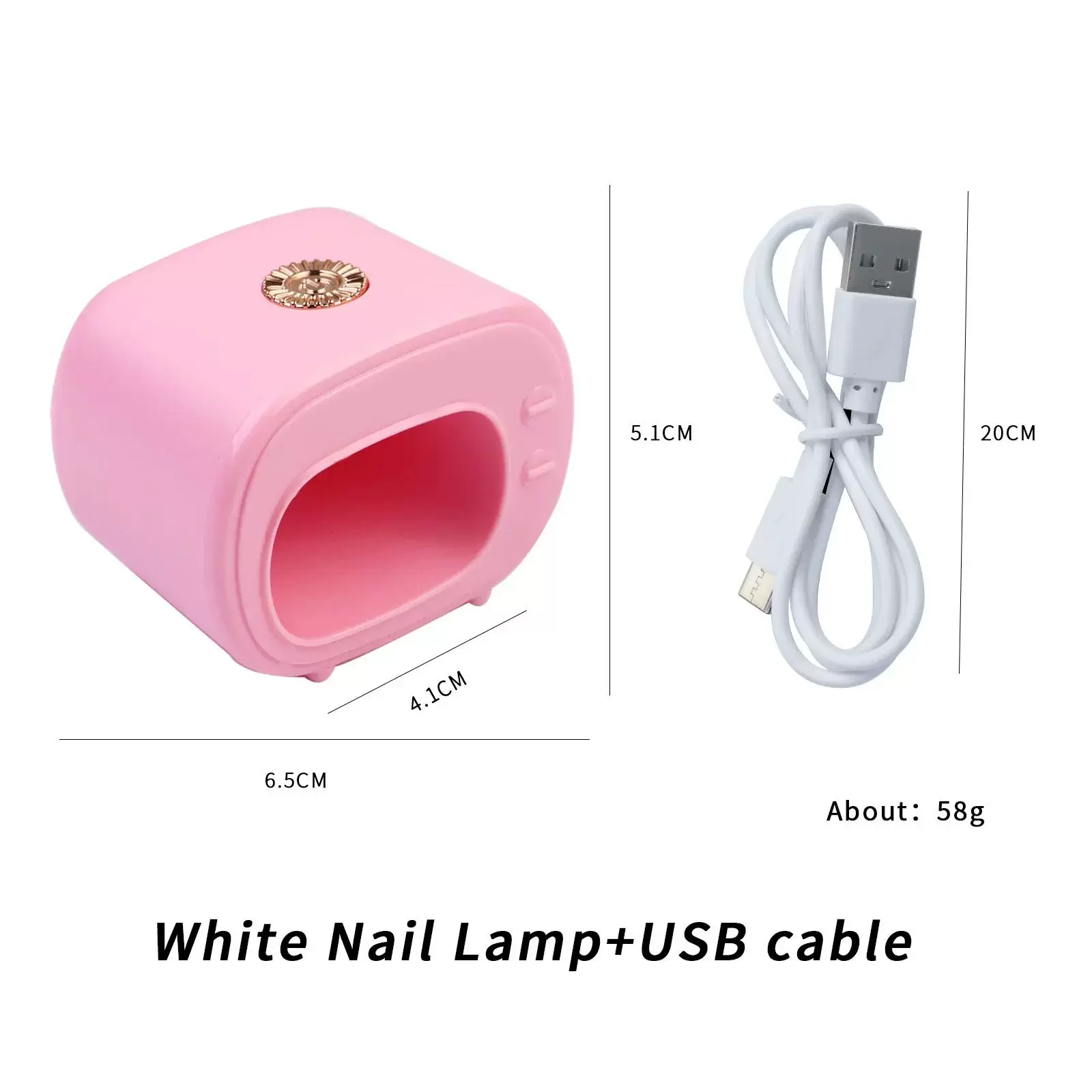 Светодиодная лампа UV Nail Lamp на 16W USB для ногтей и аксессуаров T