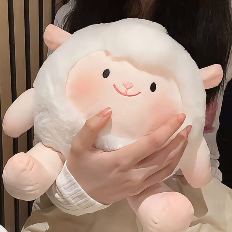 Кукла для вечеринки с яйцами dongdong sheep bee милая кукла для девочек, подарочная подушка, плюшевая игрушка
