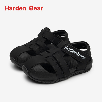 Harden Bear Children's Shoes Closed-Toe Sandals for Boys 2026 Summer New Soft-Soled Sports Beach Shoes for Girls Fashionable — 1