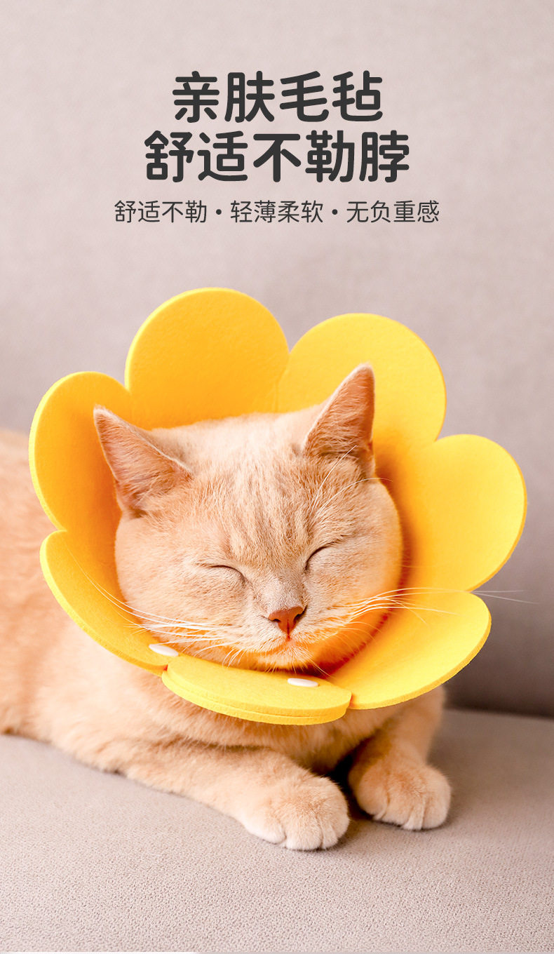 ПЭТ Элизабет 伊丽莎白圈猫咪绝育项圈伊利沙白圈防舔颈圈头套狗狗脖圈宠物用品 No brand