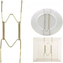 10pcs Wall Display Plate Dish Hangers Holder W Type