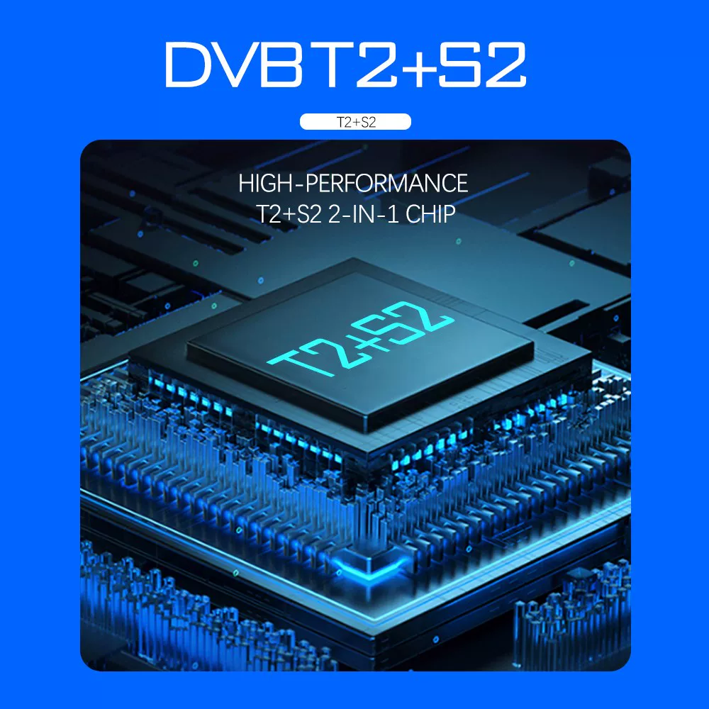 Vmade Full HD 1080P H.264 цифровой ТВ тюнер DVB-T2 DVB-S2 ко-
