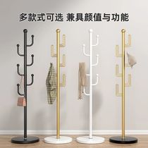 Clothes Hanger Light Luxury Superior Light Lavish Cloister Hood Bedroom Floor Hanging Hanger Home Living-room Clothes Containing Easy Clothes Pole