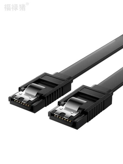 Sata3.0 Data Cable Solid State Drive Cable Connection Cable Desktop Mechanical Hard Drive Sata Cable Computer Hard Drive Cable Dual-Channel High-Speed Transmission Connection Cable Supports Motherboard Optical Drive Dvd Player Recorder