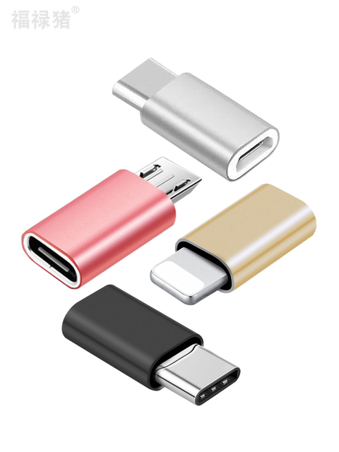 Suitable for Apple, Huawei, Vivo, Xiaomi, Oppo Mobile Phones, Typec Adapter, Android Charging iPhone 15 Converter, Lighting to Typec Adapter, Micro Interface Data Cable