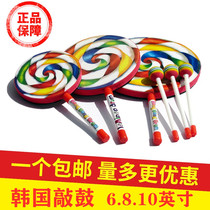 Childrens toys ORF percussion instruments 6 inch 8 inch lollipop tambourine tambourine drumming music teaching aids
