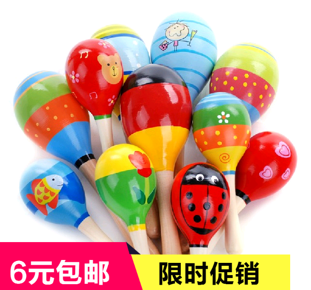 ORFF classroom Early education Parent-child Orff musical instrument Sand hammer sand egg Music equipment Sand ball Sand ball