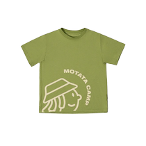 Motata summer ice feeling parent-child T-shirt Tencel Modal casual round neck summer solid color short-sleeved parent-child tee shirt
