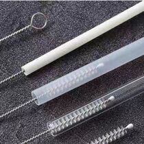 Slender straw brush pacifier brush sponge bottle brush baby baby cleaning brush with brush head cleaner cup brush