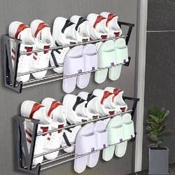 Shoe Organizer Bathroom Slippers Rack Door Dormitory Wall