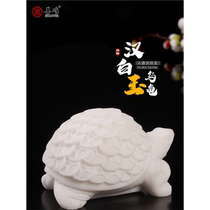 White marble stone turtle stone carving stone turtle urn foot cemetery burial objects burial ornaments funeral supplies