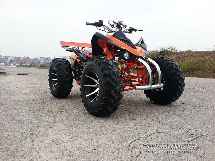 Đuổi xe Mars off-road bốn bánh xe mô tô ATV đuôi 200cc với lốp 12 inch xe cào cào mini 50cc