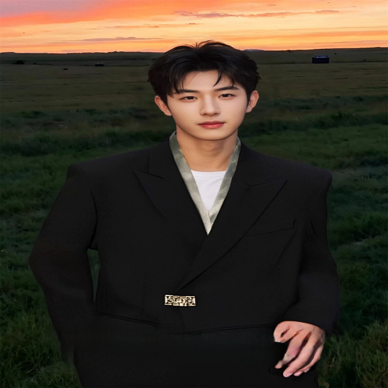 Spring and Autumn Loose-Fitting Suit Set for Men, New Chinese Style, High-End Groom Wedding Suit Jacket, Engagement Single-Breasted Jacket Spring and Autumn Loose-Fitting Suit Set for Men, New Chinese Style, High-End Groom Wedding Suit Jacket, Engagement Single-Breasted Jacket