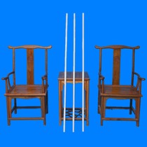 Martial arts special stick practice stick performance competition long and short white wax stick self-defense solid wood stick Shaolin eyebrow stick Tai Chi