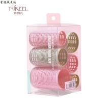 T Chuan Qiers 6-pack self-adhesive hair roller fixing artifact air bangs curler clip styling plastic roller