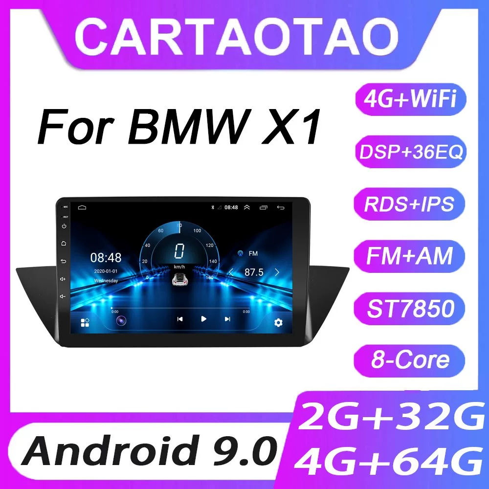 8-ядерный 4G + 64G 2DIN Android 9.0 мультимедийный автомобильный плеер