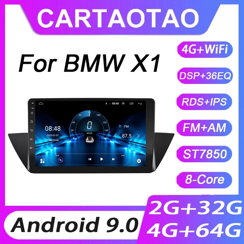 8-ядерный 4G + 64G 2DIN Android 9.0 мультимедийный автомобильный плеер