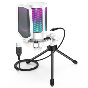 Fifine Ampligame usb microphone, PC Gaming Recording Desktop