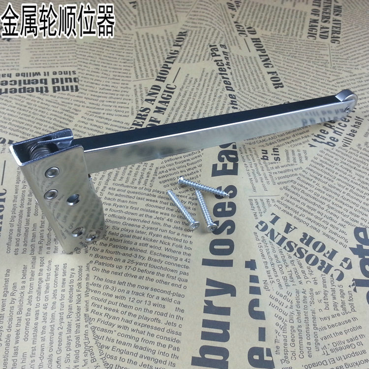 Metal wheel pick-up wood steel fireproof door thickened stainless iron wheel behind closed door instrumental closing aid