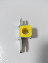 Floor spring glass door clamp fittings upper Chuck frameless glass door upper and lower Chuck curved Chuck conventional universal glass door