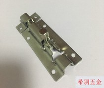 Stainless steel bolt door bolted door buttoned door latch wood doors and windows Anti-theft bolt lock toilet thickened Ming loaded door bolt