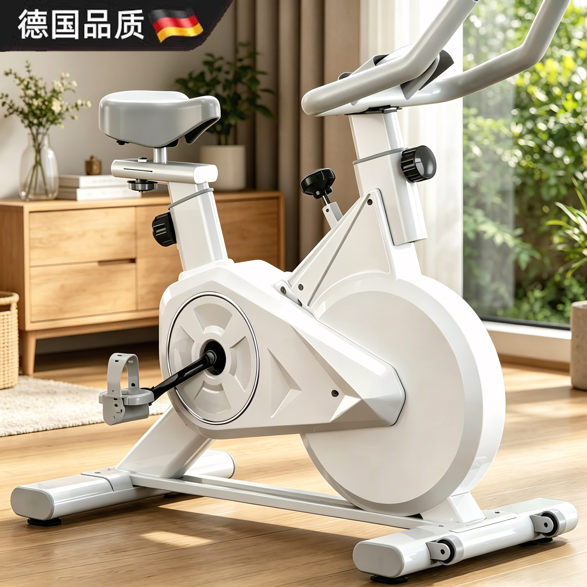 German upright pedal spinning bicycle for aerobic fat loss