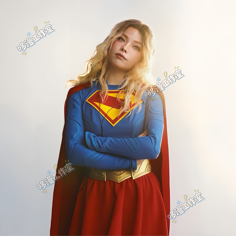 Superwoman Cosplay Costume Super Girl Tomorrow's Daughter Cosplay Role-Playing Dress Cape Wig Accessories Superwoman Cosplay Costume Super Girl Tomorrow's Daughter Cosplay Role-Playing Dress Cape Wig Accessories