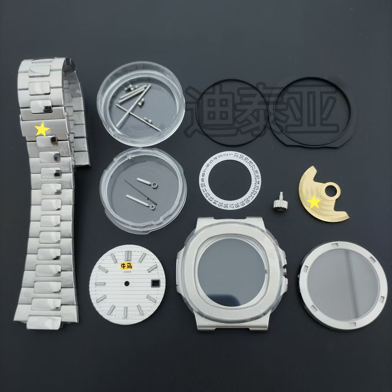 Watch Accessories Replacement Pp40Mm Nautilus Swiss or Seagull 2824 Sw200 Movement High-End Craftsmanship Watch Case