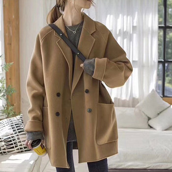 Women's new short woolen coat for autumn and winter 2020