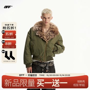 8ff large fur collar thickened short cotton jacket 8ff large fur collar thickened short cotton jacket