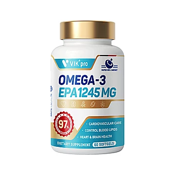 【VIKpro】高纯度深海鱼油omega3软胶囊