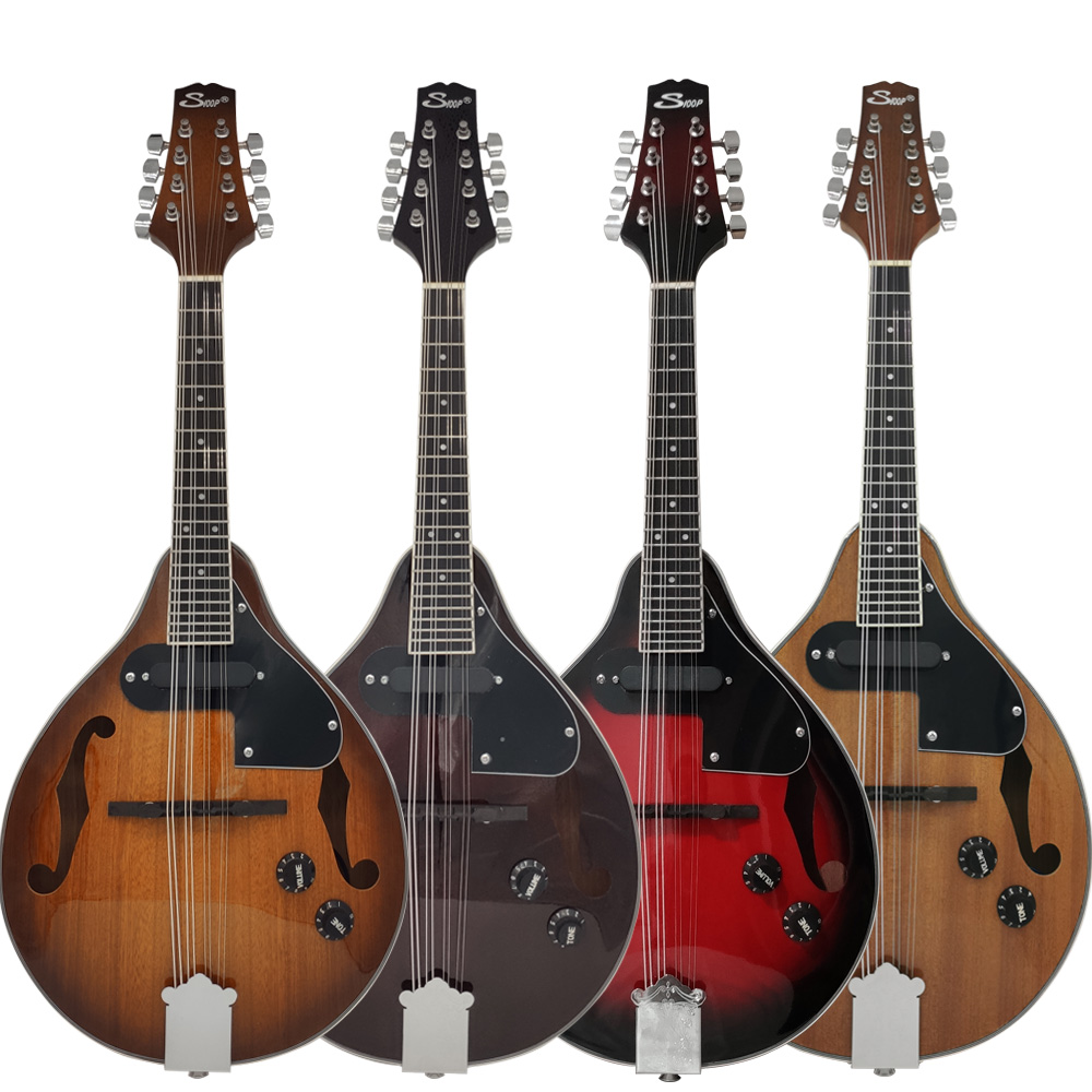 Ethnic musical instrument upmarket Mantuo Suzuki Tibetan guitar eight-stringed mandolin mandolin zimandolin inserts electroacoustic