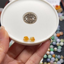 Buyout price for a pair of card 6 plus natural color lotus beads