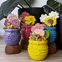 Sodapup new limited edition honey jar filling and leaking food enrichment dog toy PUP-X rubber bite-resistant TUDOU