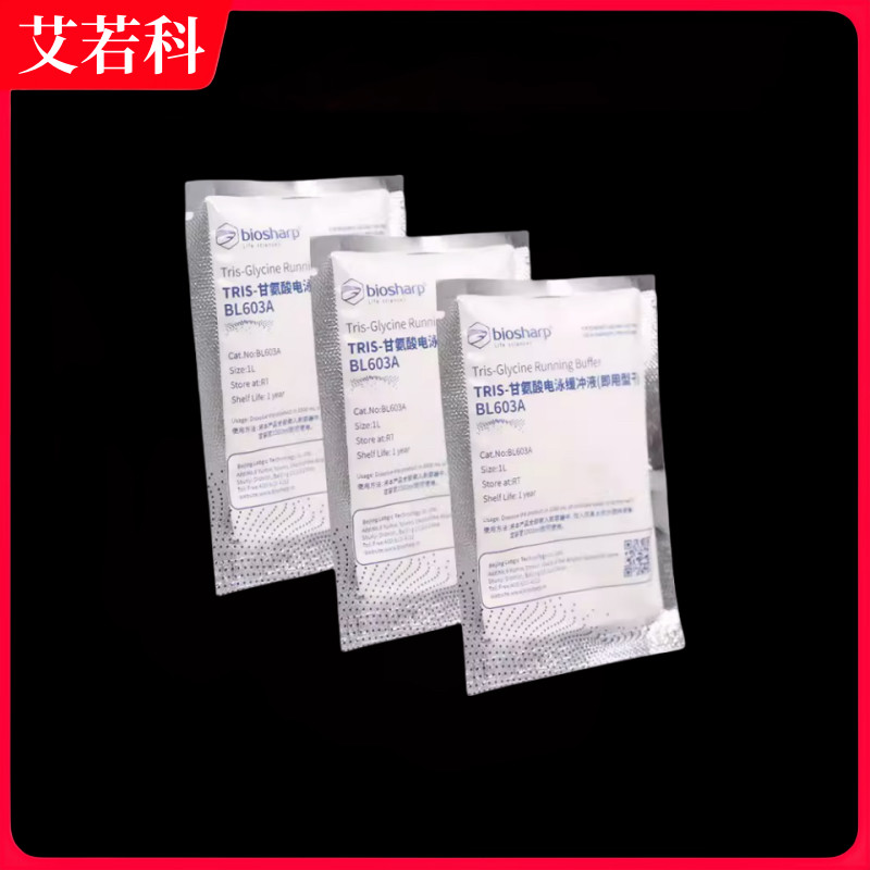 Tris-Glycine甘氨酸电泳缓冲液即用型干粉1L白鲨试剂蛋白电泳
