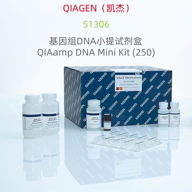 QIAGEN 51306 基因组DNA小提试剂盒 QIAamp DNA Mini Kit (250)