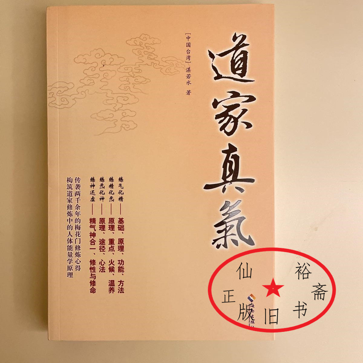 道家真气炼气化精修炼书梅花门内功真传湛若水著作