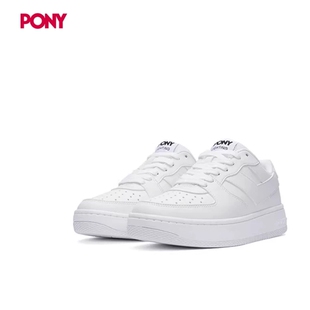 【任嘉伦同款】PONY男女同款经典厚底小白鞋