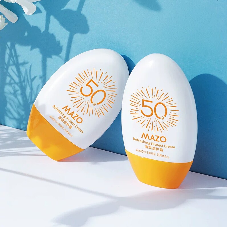 清爽嫩肤遮护霜透亮保湿滋润温和舒缓修护清爽不黏腻